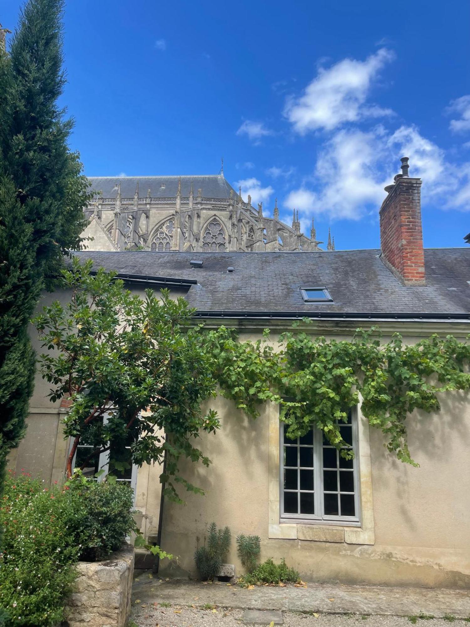 Chambres D'Hote - Maison Des Ecrivains - 50 M De La Cathedrale Et Place Des Jacobins لو مان المظهر الخارجي الصورة