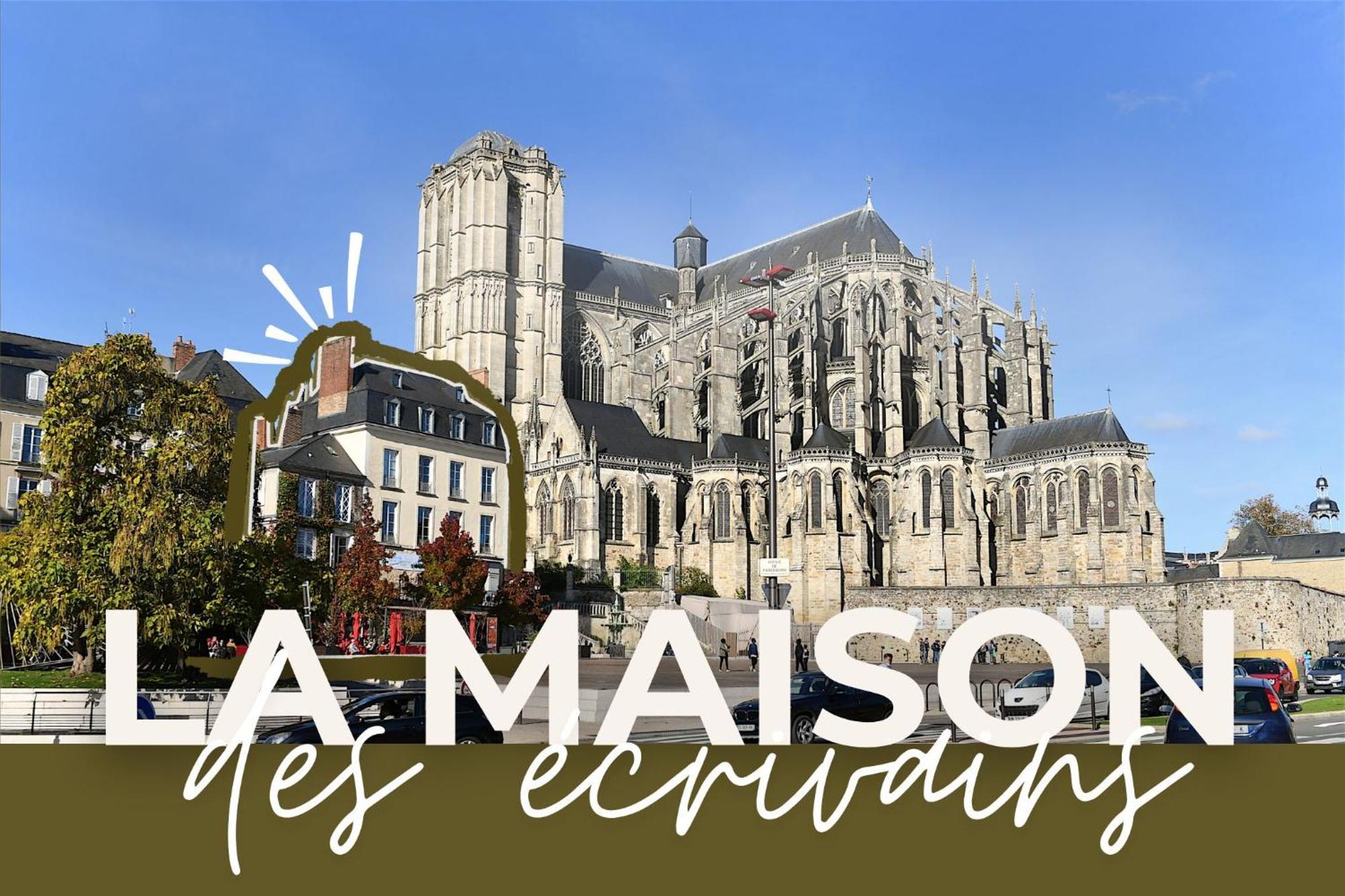 Chambres D'Hote - Maison Des Ecrivains - 50 M De La Cathedrale Et Place Des Jacobins لو مان المظهر الخارجي الصورة